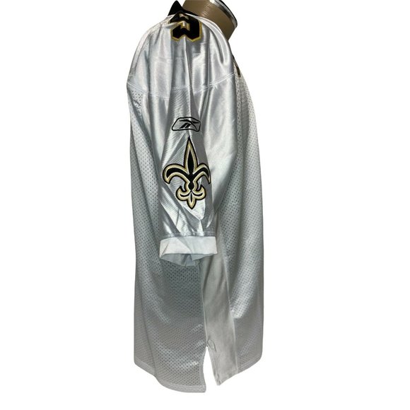 New Orleans Saints Drew Brees Jersey 9 NFL Football White Captain SIZE 56 XXXL - Picture 2 of 6